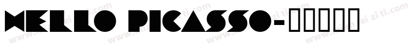 Hello Picasso字体转换
